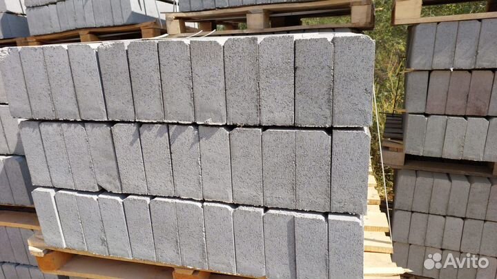 Бордюр тротуарный 1000х200х80 опт от 400 шт