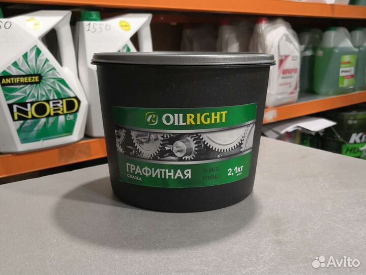 Смазка графитная Oilright 2,1 кг
