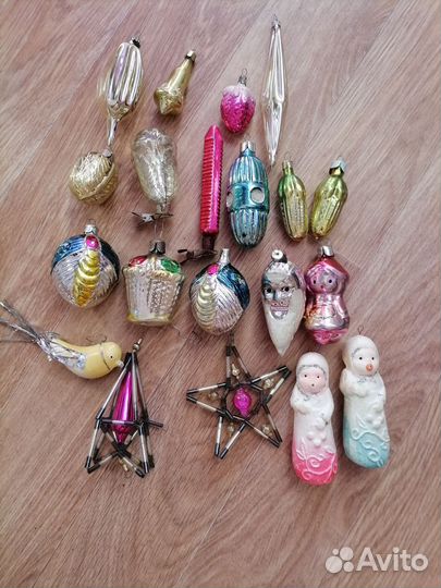 Елочные игрушки СССР