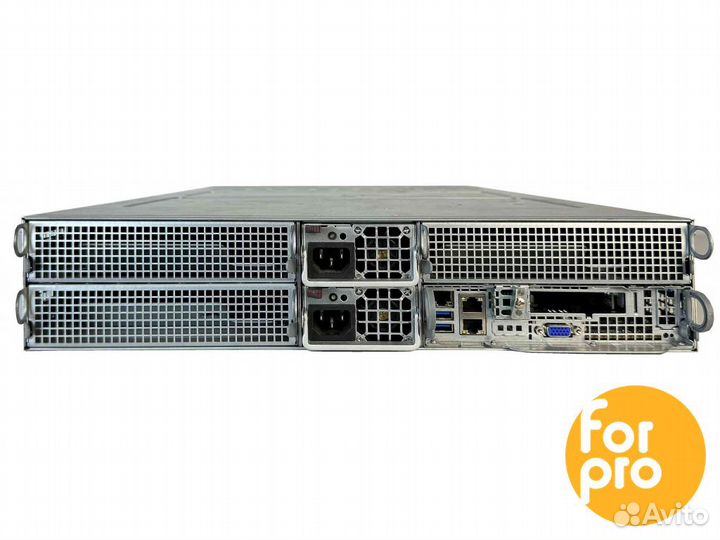 Сервер Supermicro 6027TR 12LFF 2xE5-2667v3 512GB