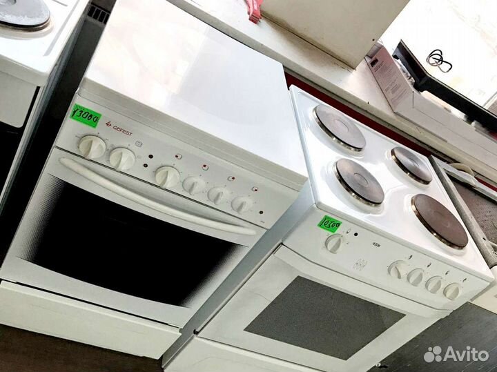 Электрические плиты б/у с гарантией год