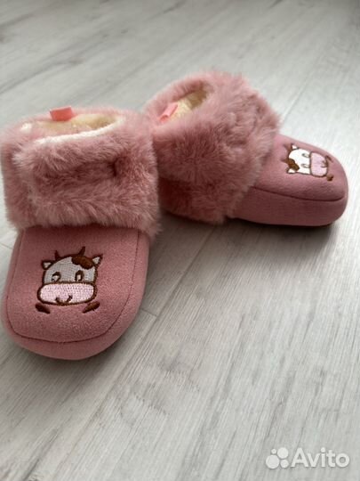 Пинетки детские теплые