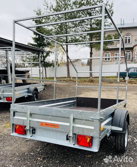 Прицеп экспедиция 2.5-1.35 с тентом iv-new