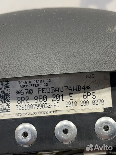 Подушка безопасности в рулевое колесо Audi A5