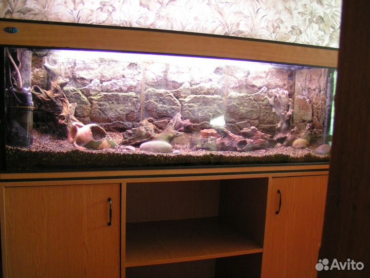 Аквариум 500 литров №1 с тумбой