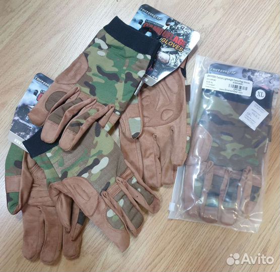 Перчатки военные тактические emersongear