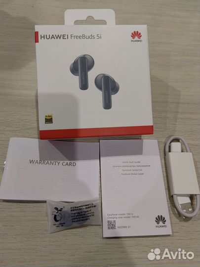 Коробка от наушников Huawei FreeBuds 5i