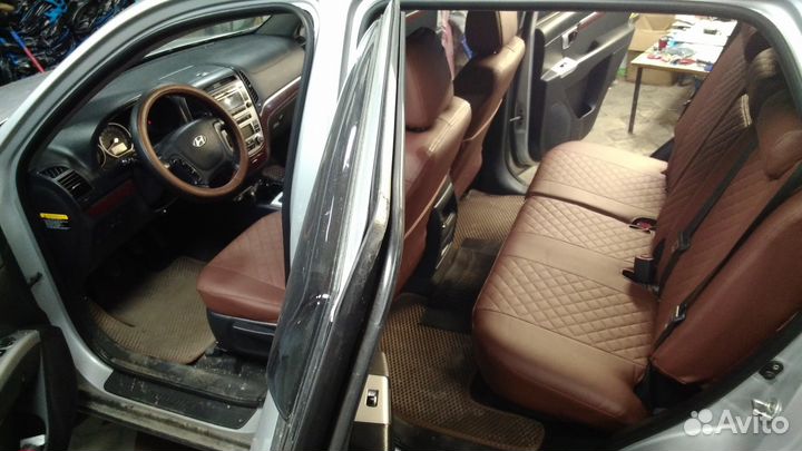 Авточехлы с ковриками