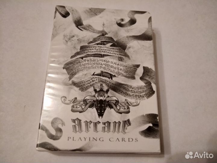Колода карт Arcane White