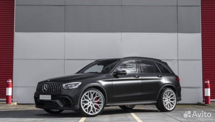 Кованые диски R22 в стиле Vossen для Mercedes GLC