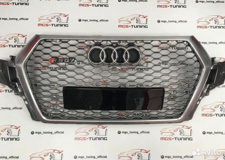 Решётка на Audi Q7 15-н.в RSQ7 Стиль 2