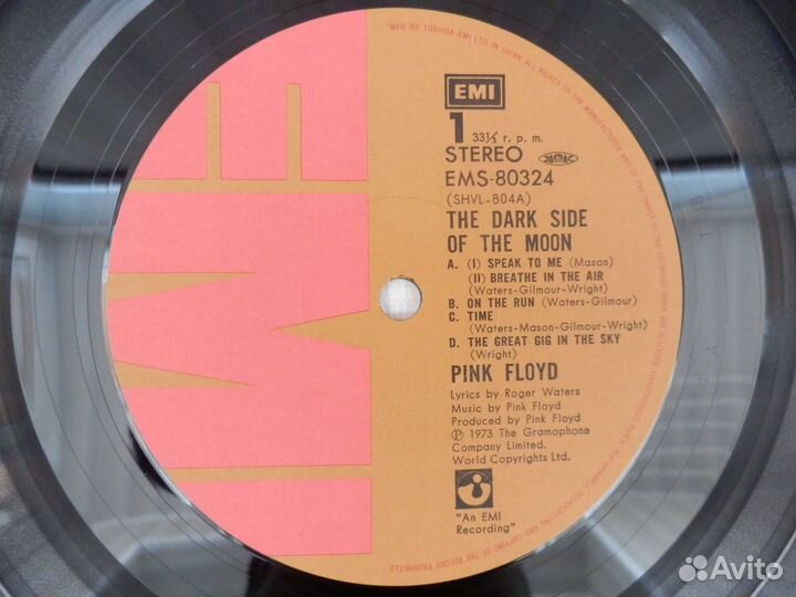 LP Pink Floyd - The Dark Side Of The Moon NM/NM