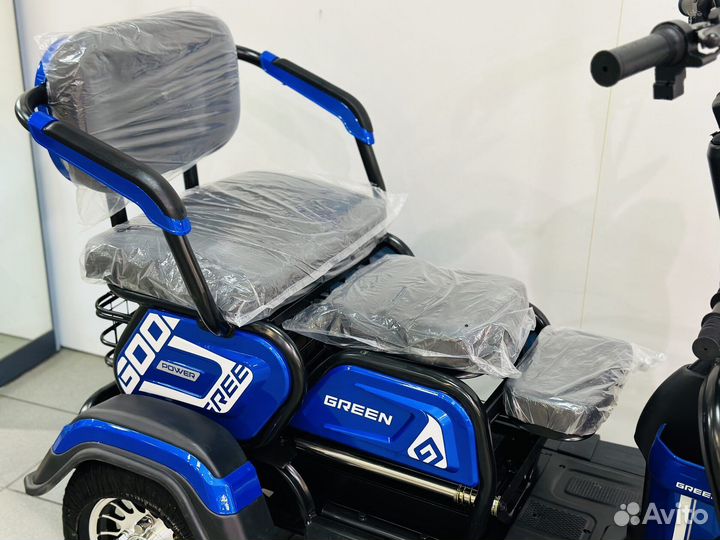 Электроскутер Green трицикл