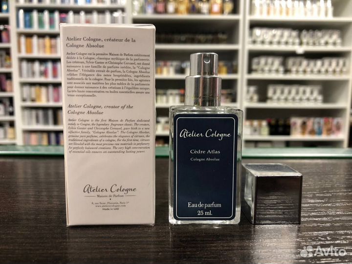 Духи Atelier Cologne Cedre Atlas Ателиер кологне
