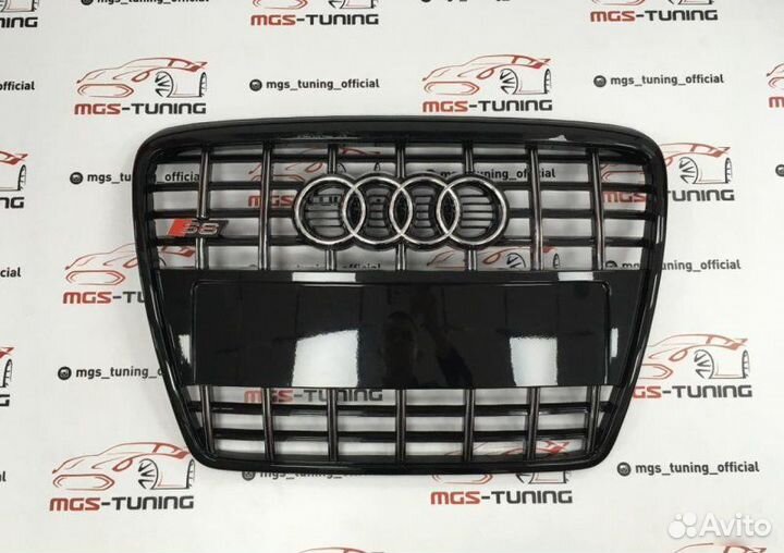 Решётка на Audi A6 04-11 S6 Дизайн 2