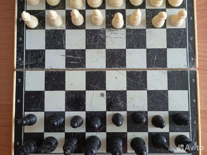 Шашки, шахматы СССР магнитные