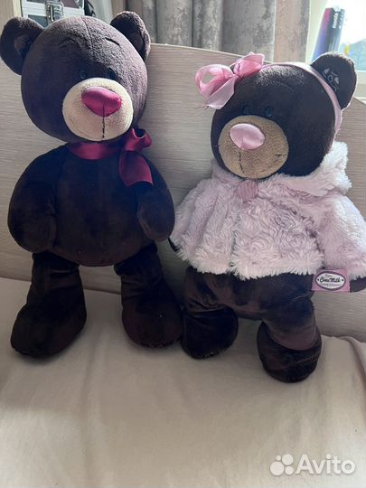 Плюшевые «шоколадные» мишки