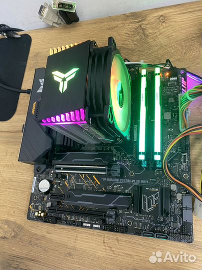 Мощный комплект i3-13100f/32Gb DDR5/B660M-plus