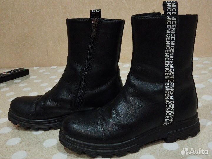 Ботинки на девочку 33 размер демисезонные