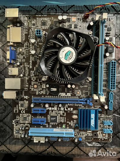 Материнская плата Asus H81M-K + G3260 + 4gb