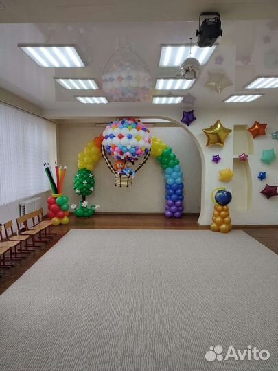 Шары на выпускной в детский сад