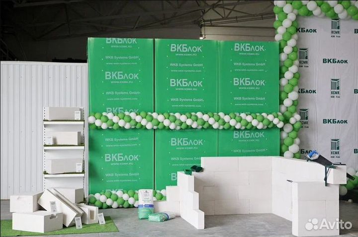 Газобетон вкблок GZB-3009