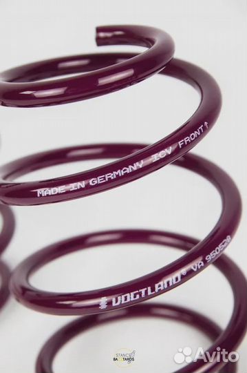 Пружины Vogtland с занижением VW Transporter T5