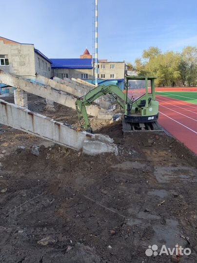 Услуги мини экскаватора