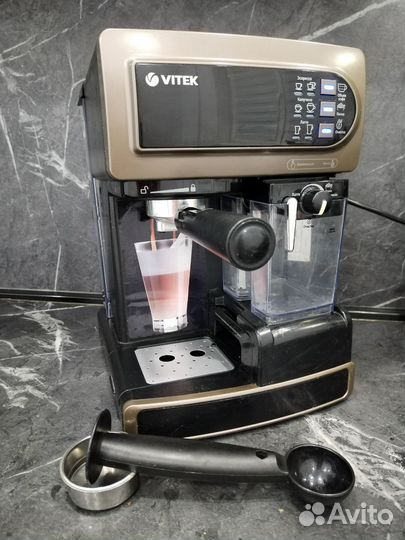 Кофеварка рожковая vitek vt 1517