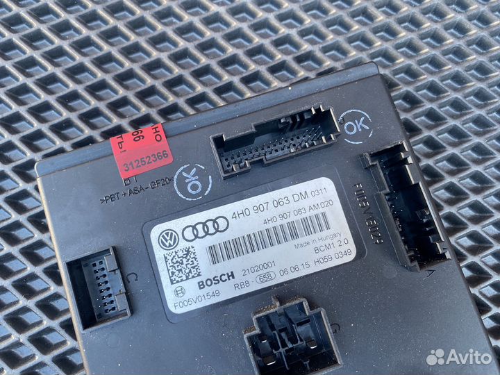 Блок комфорта(BCM1) Audi A6/A7 C7/4G