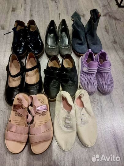 Обувь пакетом для девочки 32-33
