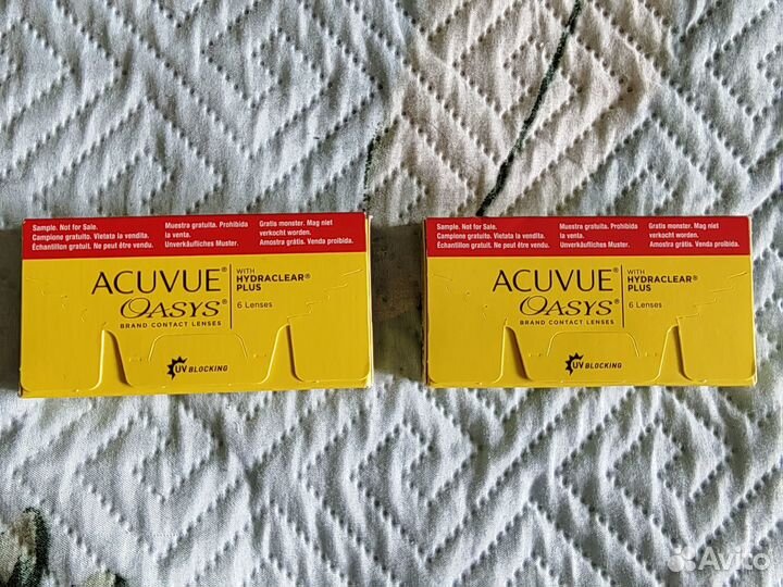Линзы контактные acuvue oasys двухнедельные