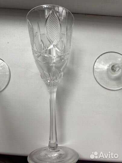 Фужеры, стопки хрустальные