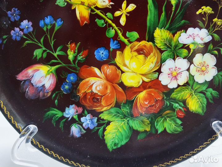 Декоративная тарелка марки 