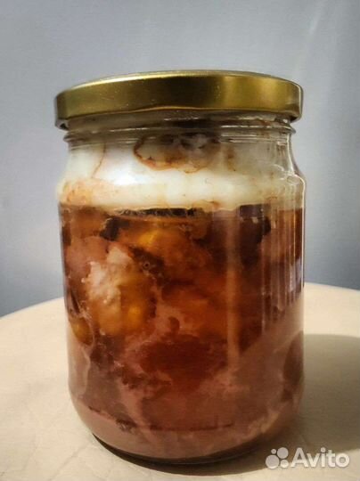 Тушенка/каша говяжья халяль высший сорт