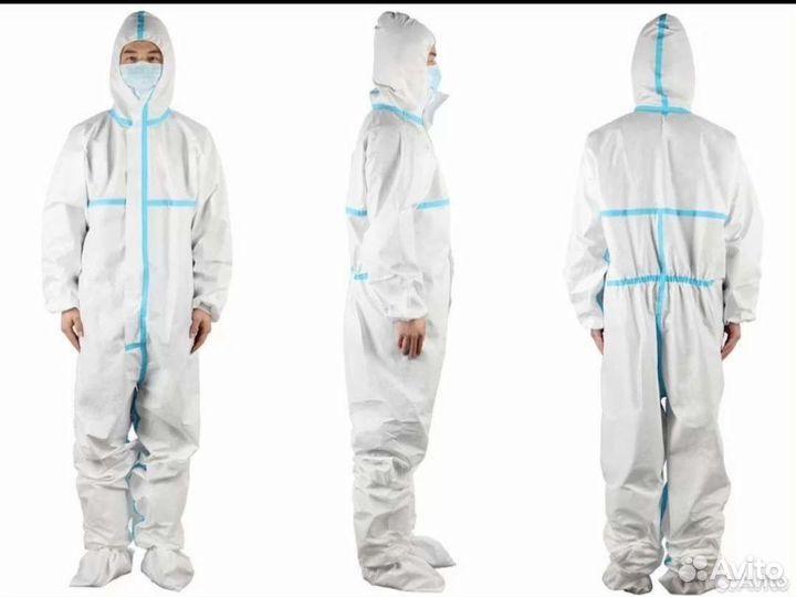 Костюм одноразовый защитный 10 шт