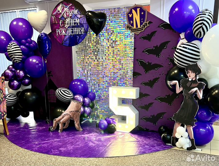 Воздушные и гелиевые шары, фотозона