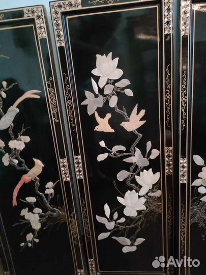 Панно из натуральных камней. Шинуазри