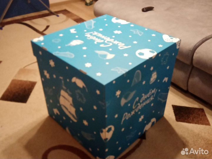 Коробка подарочная, для шаров воздушных