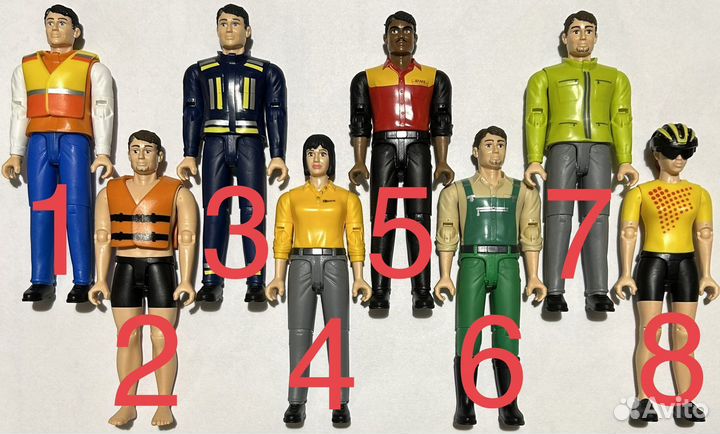 Игрушки Фигурки людей и Аксессуары bruder брудер