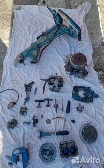 Запчасти для лодочного мотора ветерок 8 -12