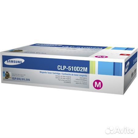 Картридж Samsung CLP-510D2M пурпурный