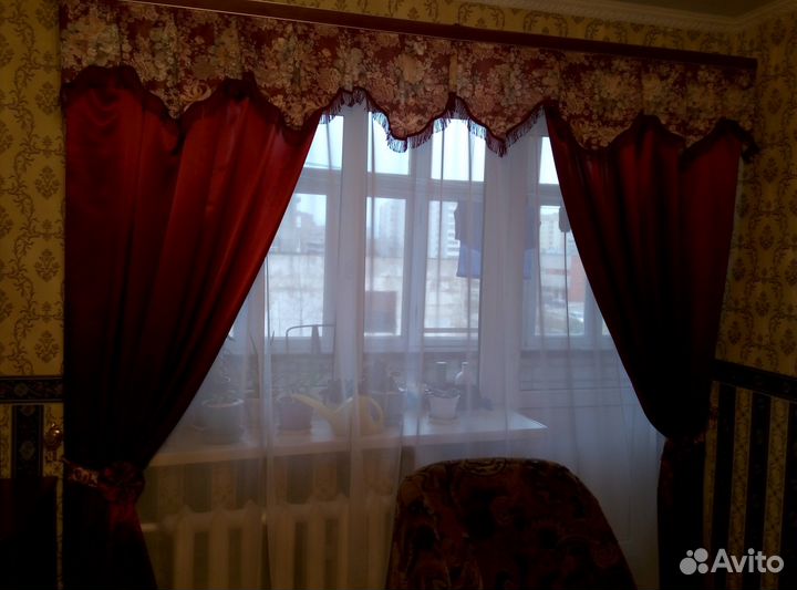 Шторы +ламбрекен