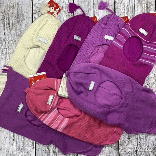 Шлема Рейма зима шерсть новые фуксия