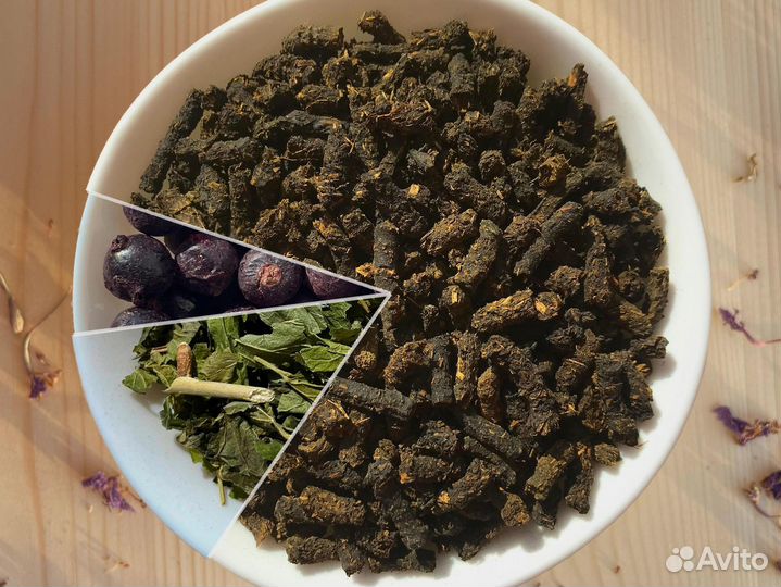 Ферментированный Иван-чай 1000 грамм с травами