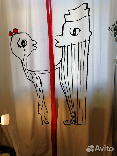 Шторы IKEA бу
