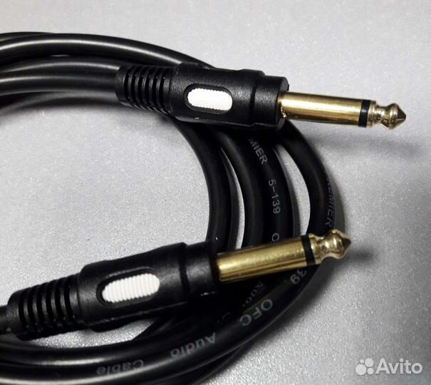 Кабель jack 6.3 - jack 6.3 для гитары