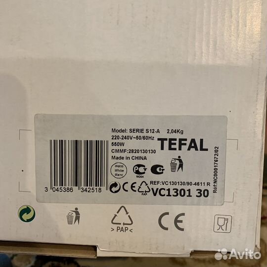 Новая пароварка tefal
