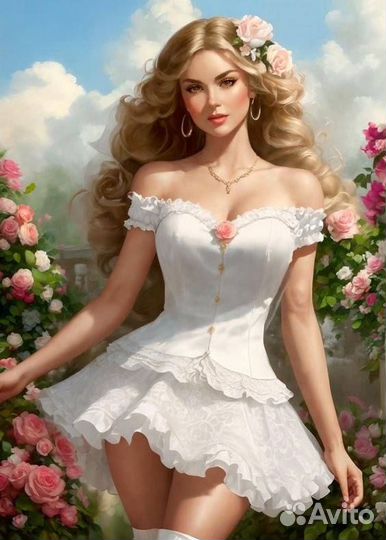 Нарисуем твою жену на холсте