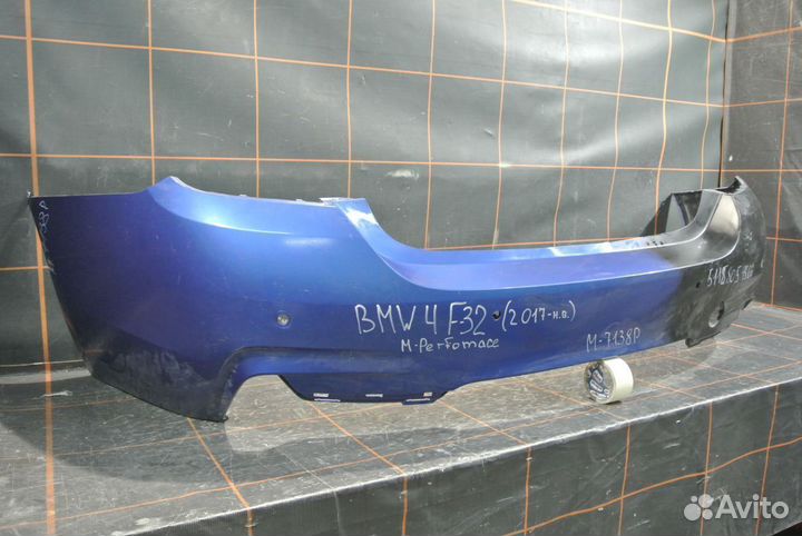Бампер задний M-Perfomance - BMW 4 F32